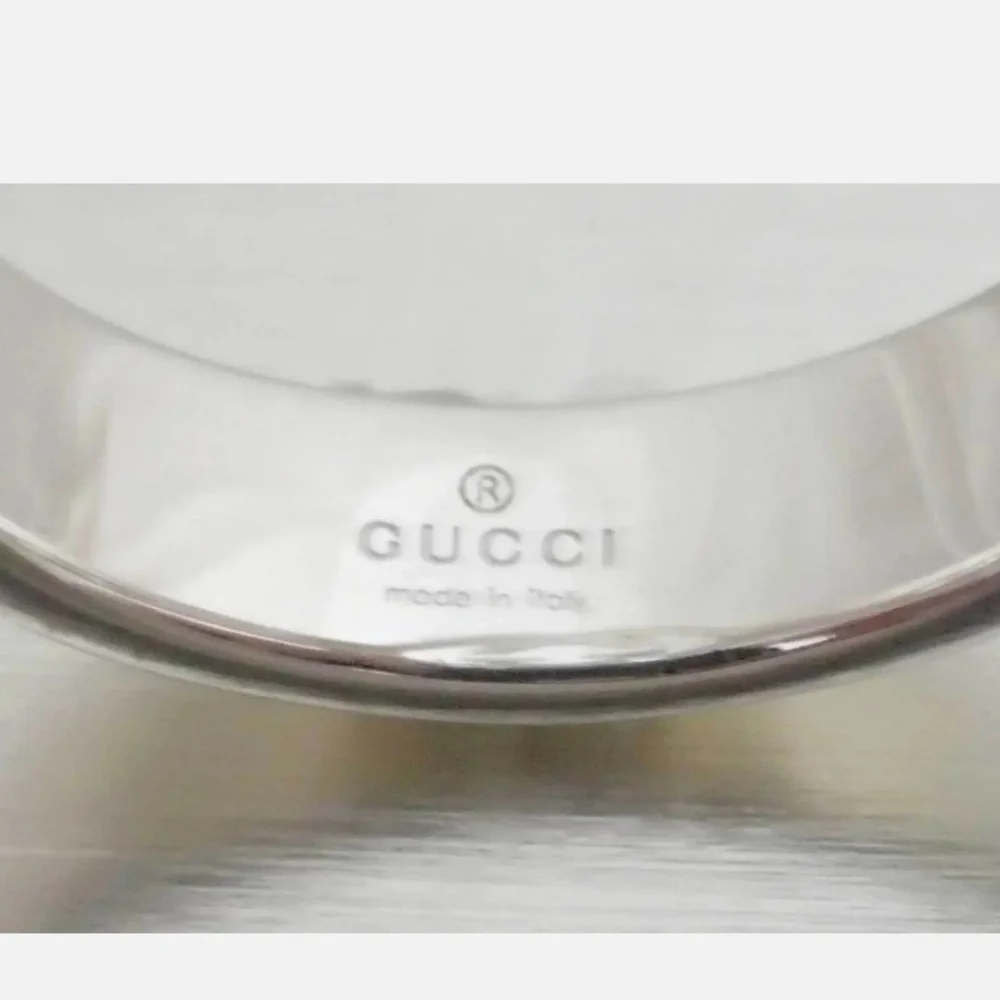 GORGEOUS STERLING SILVER 925 GUCCI RING SIZE 6 to 7 - Picture 7 of 8